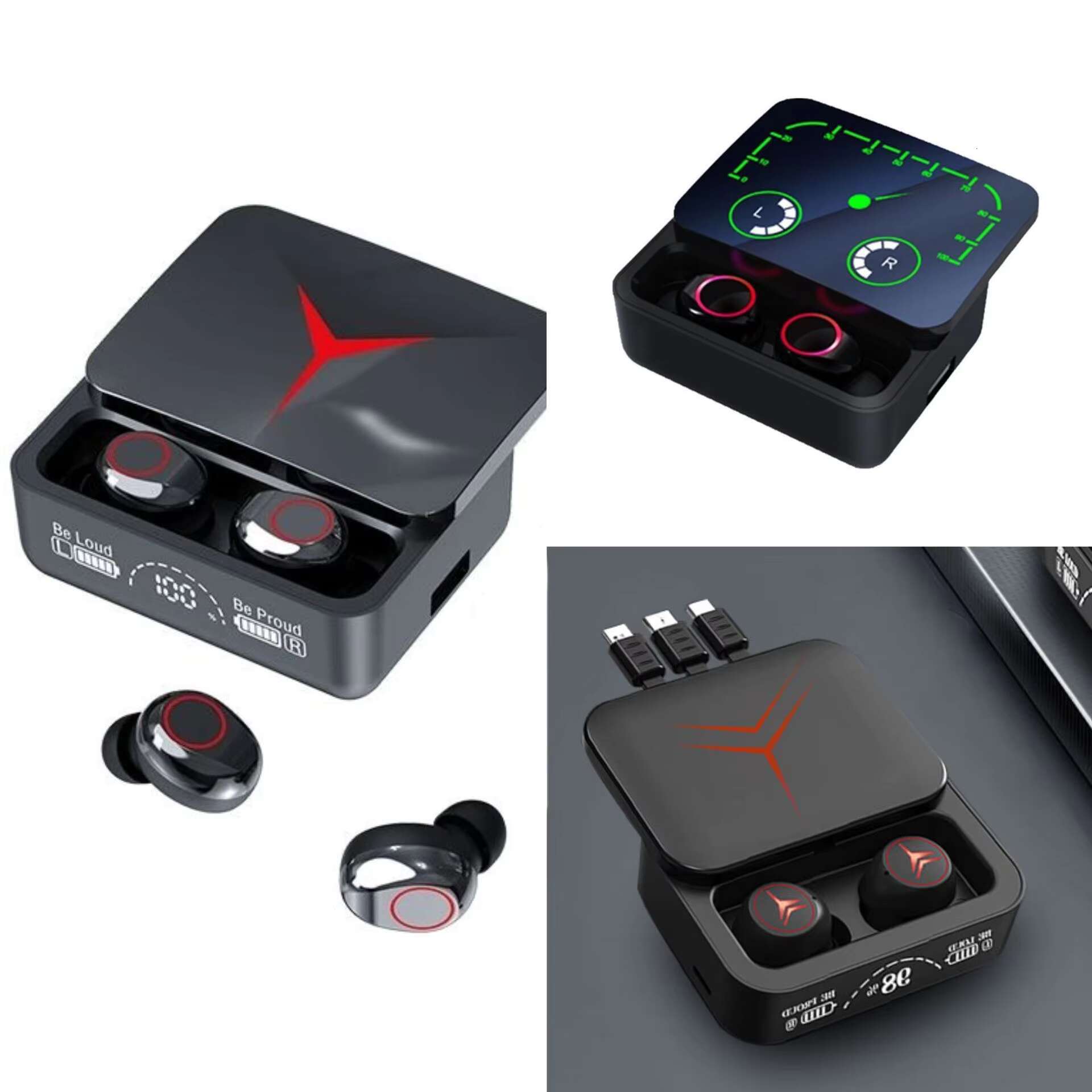 Eent Quality M90Pro TWS HiFi Earphone in Ear Headphone Wireless Handsfree Sports Earbuds