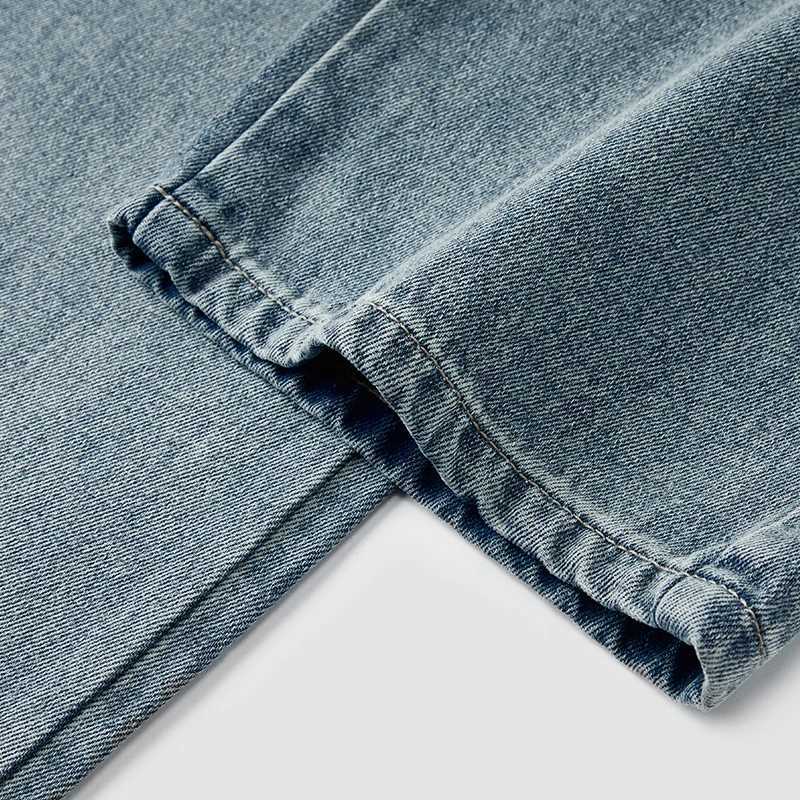 Semir Jeans Women 2024 New Winter Style with FleeceLined FloorLength Trousers Hong Kong Style WideLeg Trousers J251031