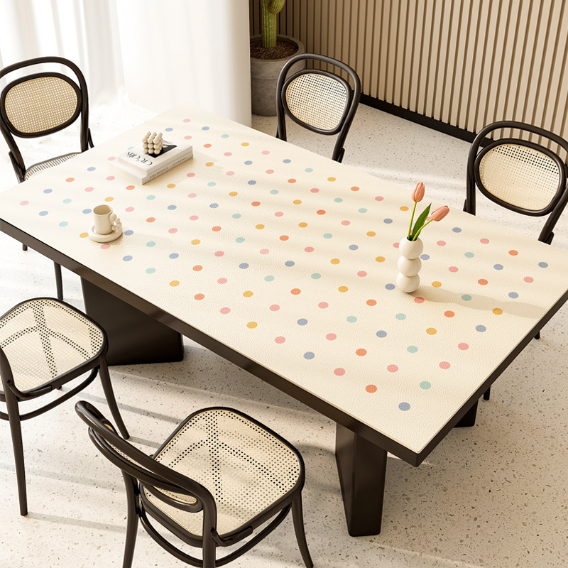 Coffee table cloth mat anti-scalding heat insulation table mat silicone washable oil-proof waterproof table cloth mat ZACE01