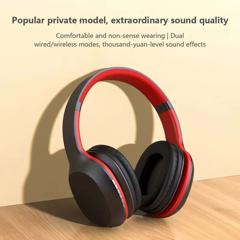 Hot Sale Bass Microphone, Wireless Bluetooth With Music and Gaming Headphones
