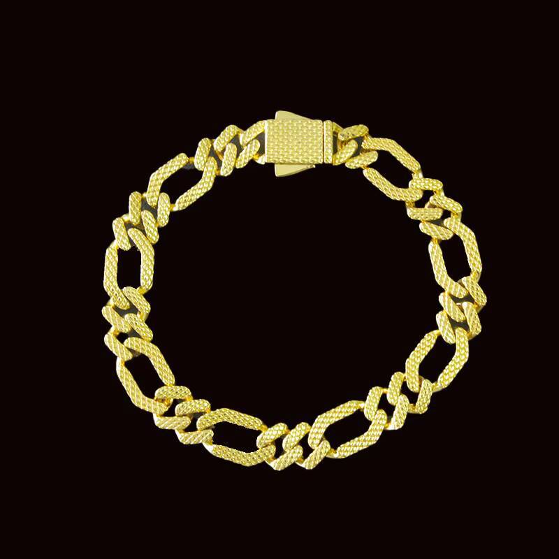 Custom 6MM 8MM 10K 14K Solid Gold Real Gold Cuban Link Chain Moissanite Buckle Bracelet Necklace Fine Jewelry for Men Wome