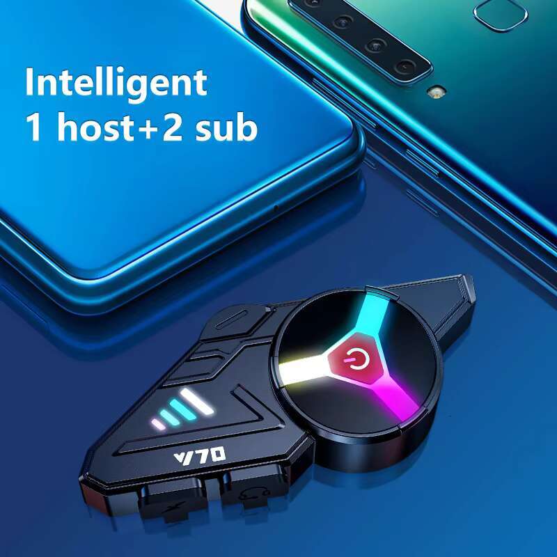 Cool Appearance Y70 Helmet Blue Tooth Headphone Hands-free Fast Connect Wireless Headset for Motorcycle