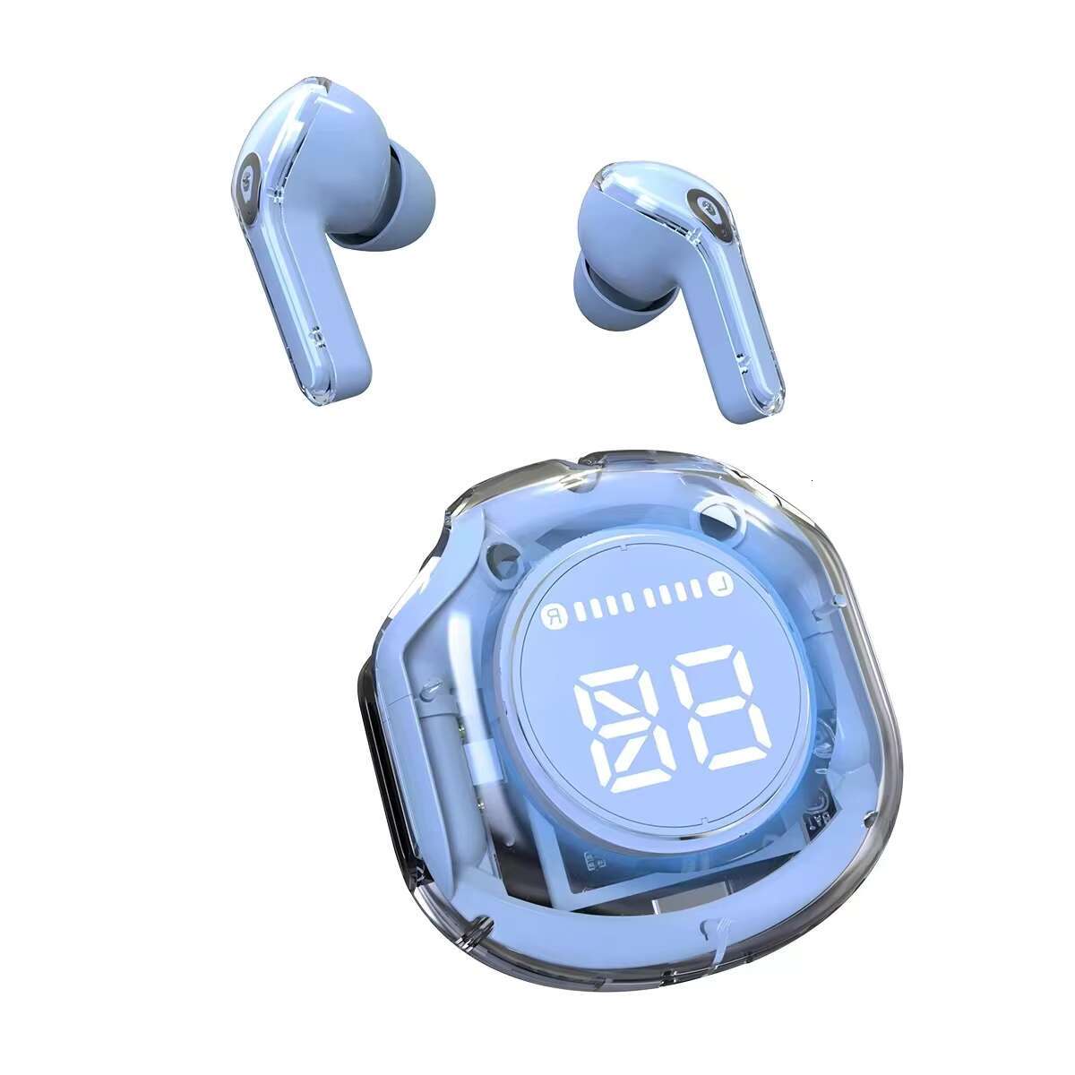 New Design Air39 Transparent Earphones Fashion ENC Noise Canceg BT5.3 Earbuds Sports Headphones Wireless Headset Air 39