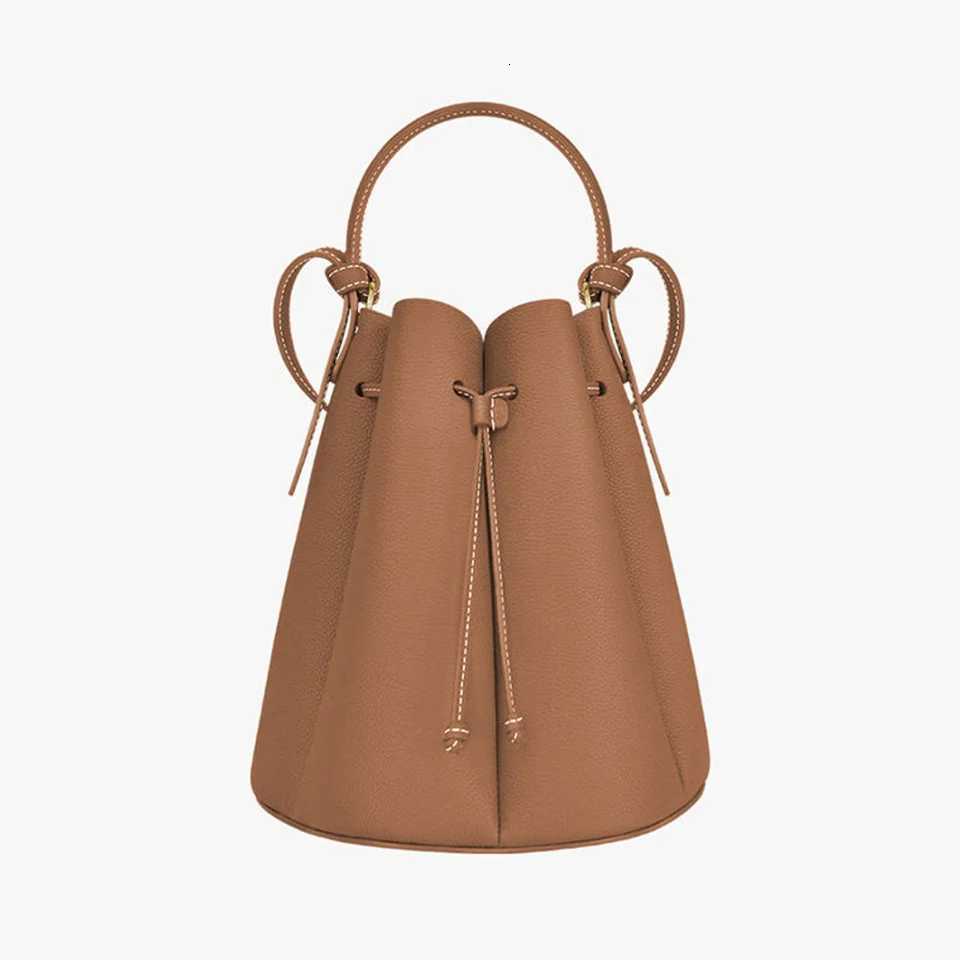 Designer handbag Small niche design petal bag trendy single shoulder crossbody bag highend water bucket bag Y251031