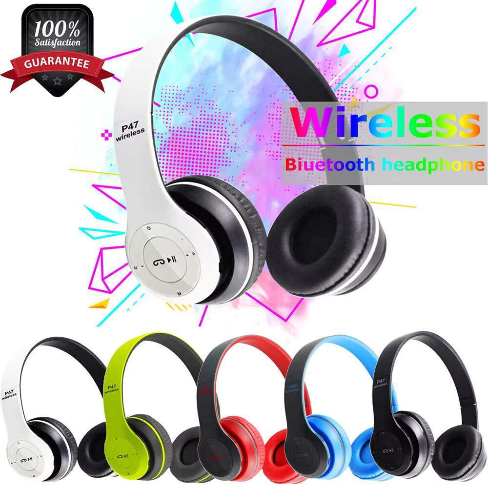 The Cheap Price P47 Headset Sports Earphone with TF Card Hands Free Wireless Headphone With Microphone