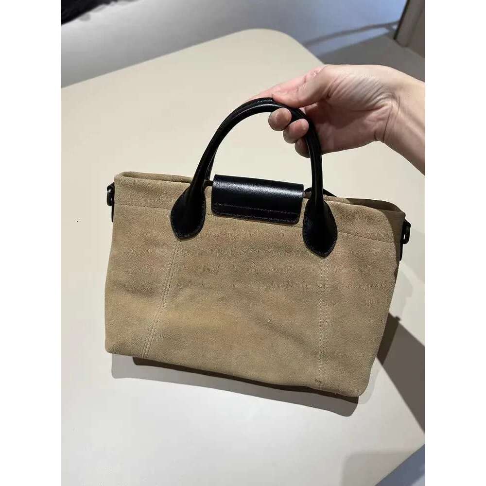Women's Bags Women Casual Totes Handbag Autumn Winter Vintage Cow Suede Shoulder Bag Fashion Flap Soft Leather Strap Crossbody Bags