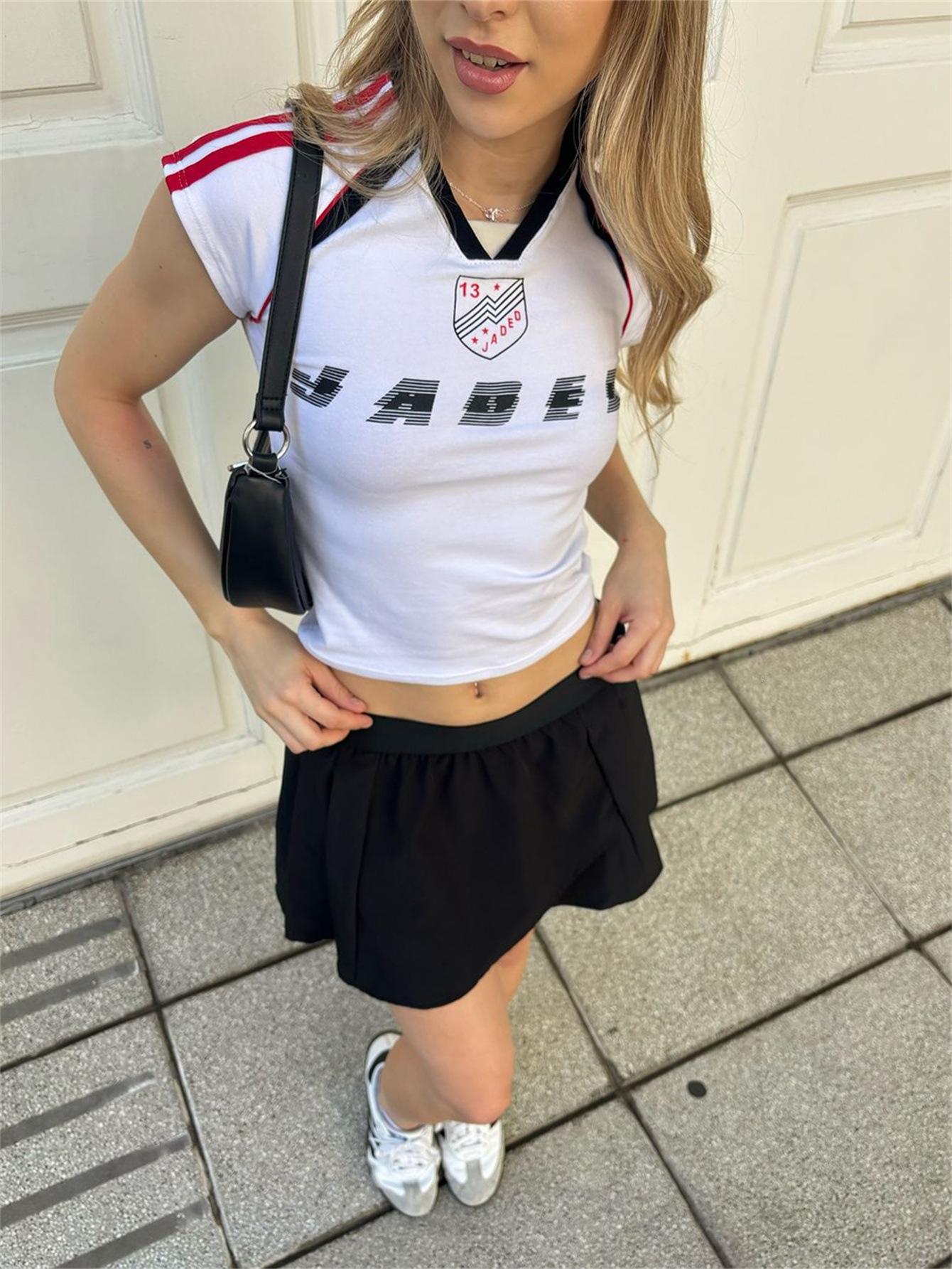 Summer Shorts Set For Women New Sports Fashion Slim Fit Spicy Sport Girl Letter Printed Short Sleeved Top And Shorts Set