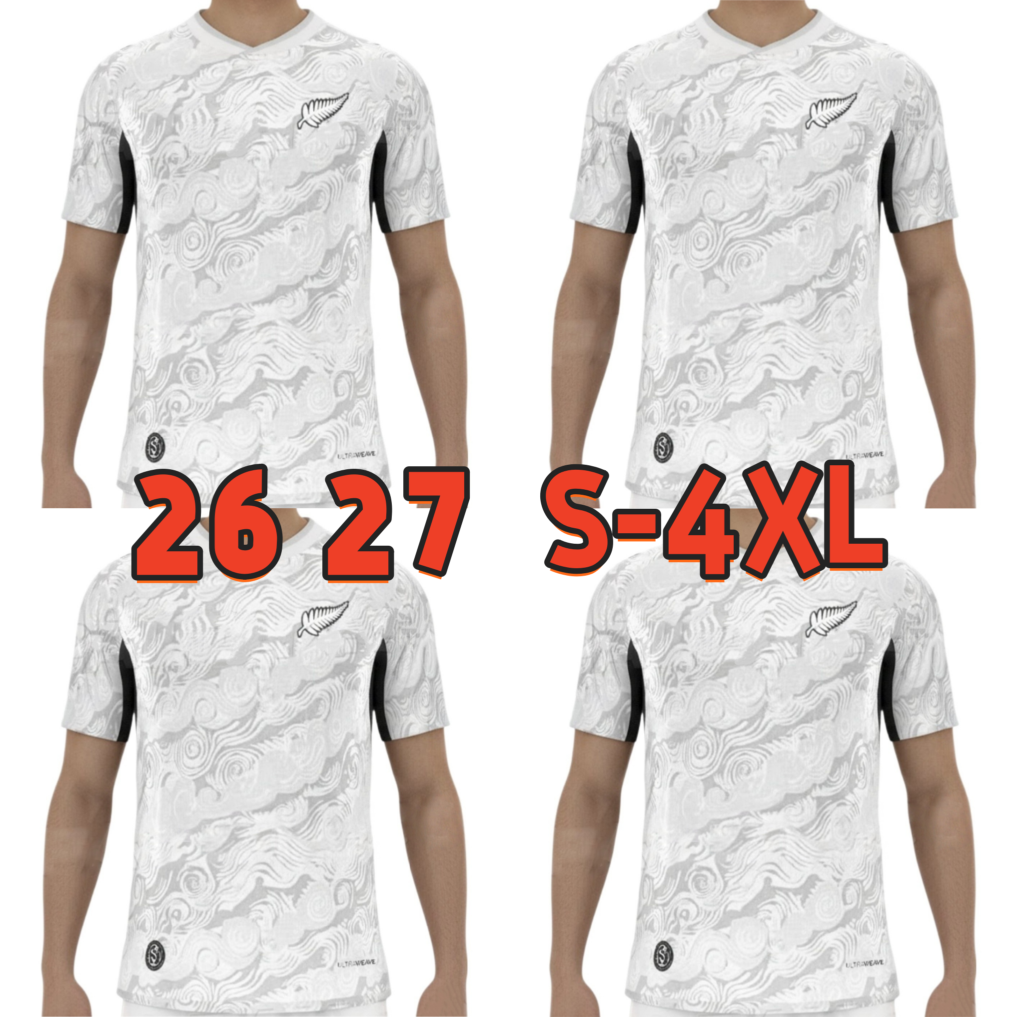 26 27 New Zealand Soccer Jersey CHRIS WOOD BEN WAINE ANDRE DE JONG RYAN THOMAS SARPREET SINGH Home Away Football Shirt Adult Uniforms