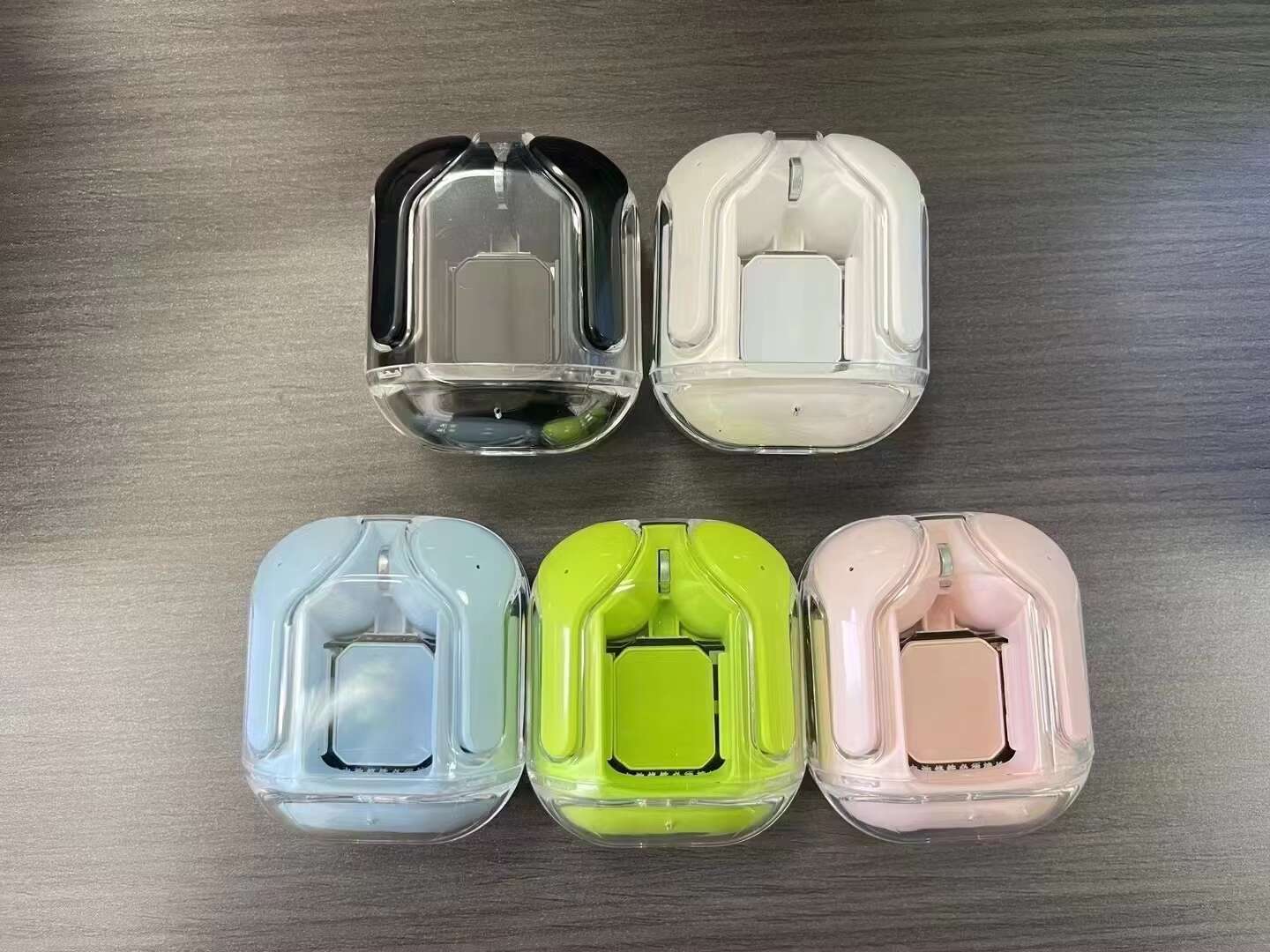 Transparent Crystal TWS T6 Air31 Air 31 T8 In-Ear Wireless Earbuds Waterproof Noise Cancelg Gaming Headphones