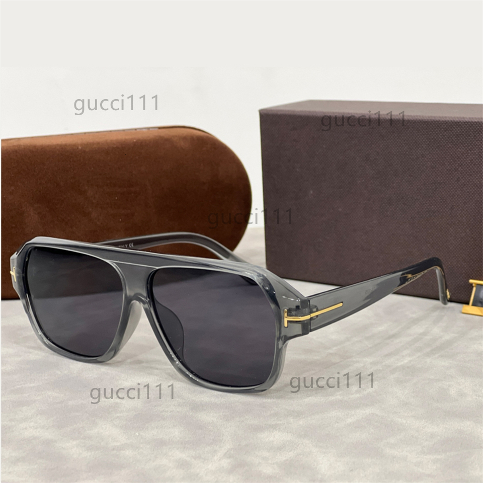 Mens Designer Sunglasses Women Large Square Frame Letter Shades Summer Outdoor Leisure Travel Sun Glasses Polarized tomly forddly fordism TomForddly TF 4EP6