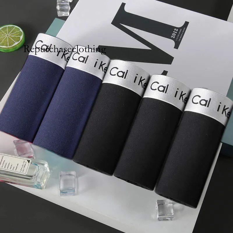 calvin underpants designer high quality 2025 10A Underwear Boxers 5Pc Men's Fashion Sexy Cotton Men's Brand Men luxury comfort fit calvines klein shorts 3bc