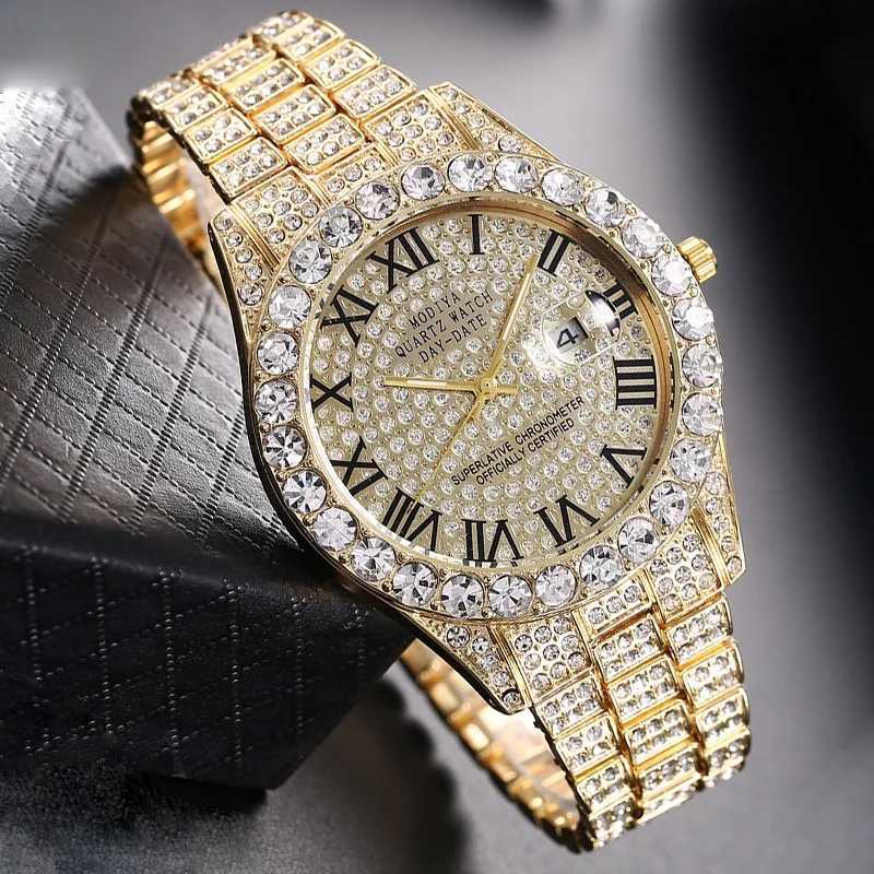 Fulldiamond fashionable ladies es womens es retro Roman dial wristes casual quartz esW251031