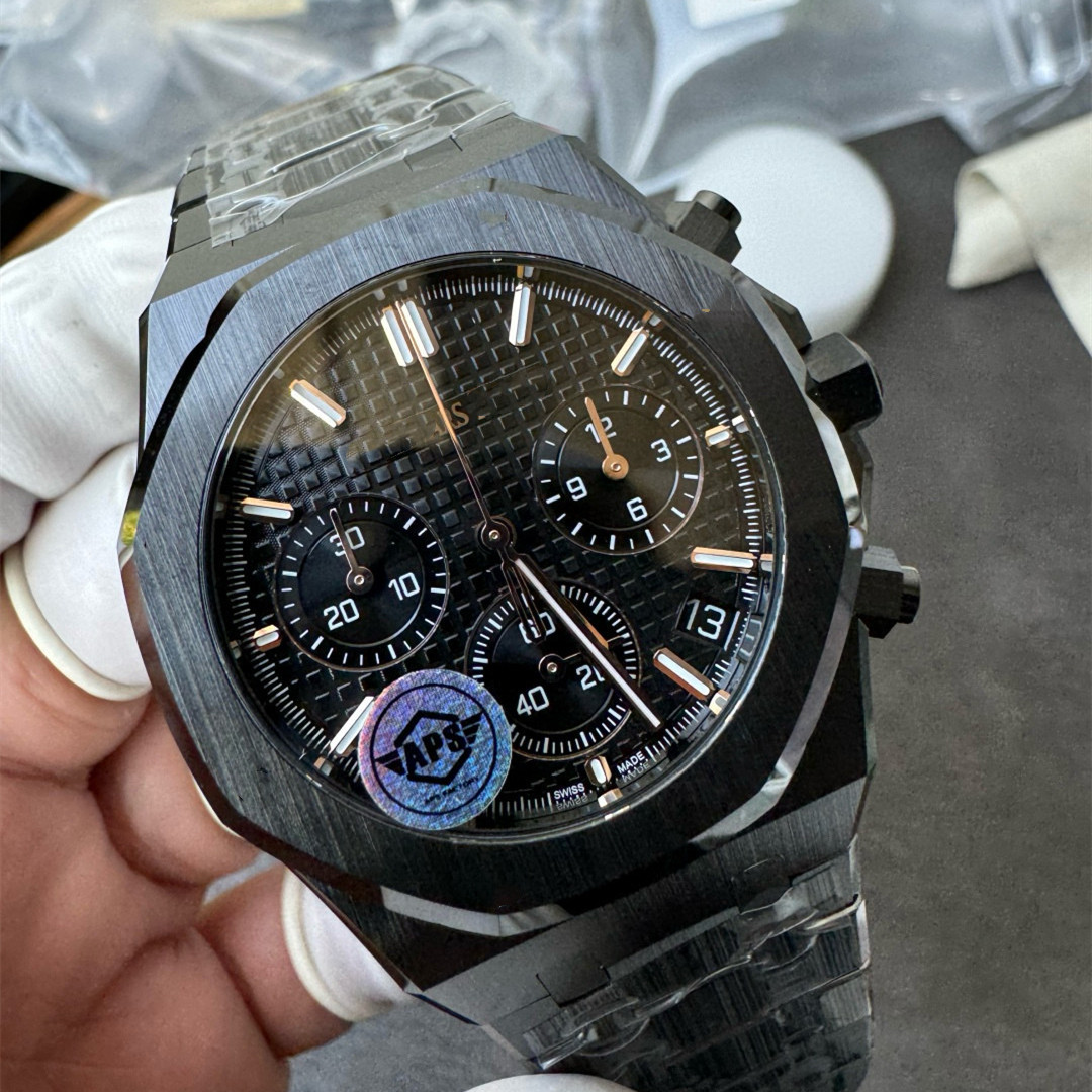 26240CE.OO.1225CE.02 AAAAA 5A Quality 1 to1 SuperClone Apsf Factory 41mm Mens Watches Automatic Mechanical 4401 Flyback Movement Watch Gift Box