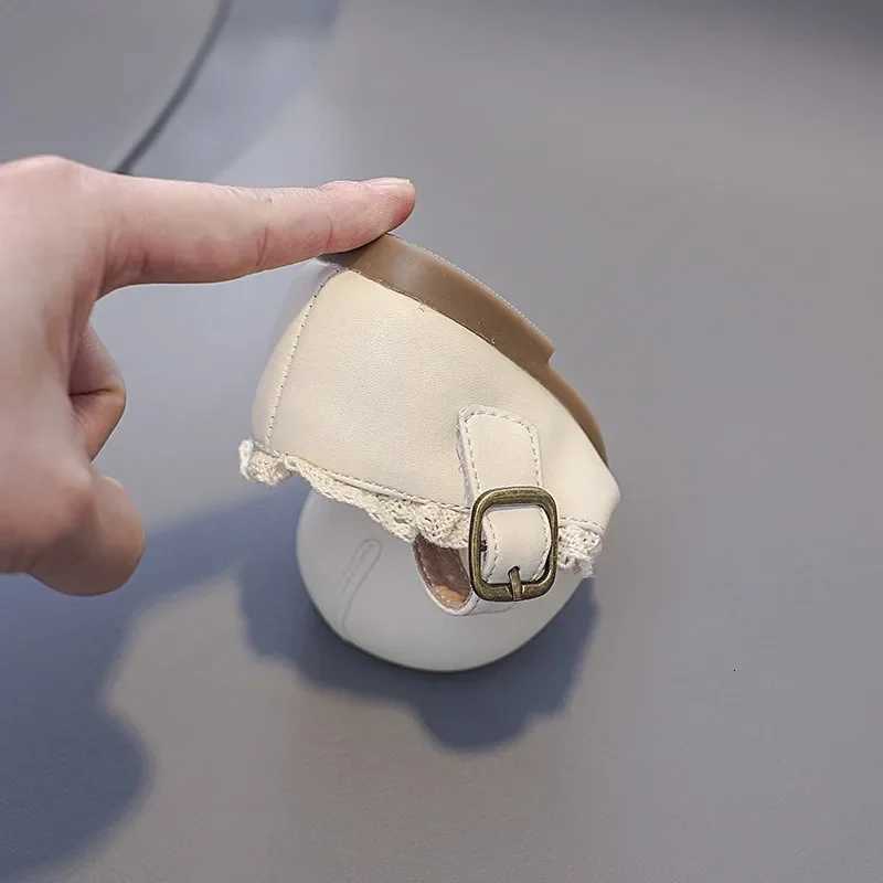 Spring Autumn Baby Girls Leather Shoes Children Lace Party Princess Shoes Nonslip Soft Sole Toddler Kids Lightweight ShoesT251101