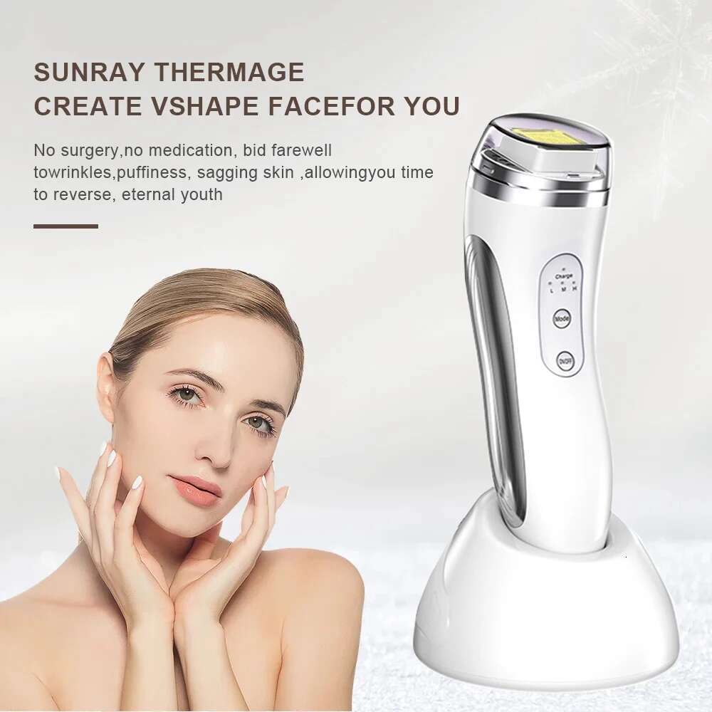 Electric Facial Lifting Hine Dot Matrix Skin Tightening Rejuvenation Wrinkle Removal Face Massager Home Use Beauty Devices