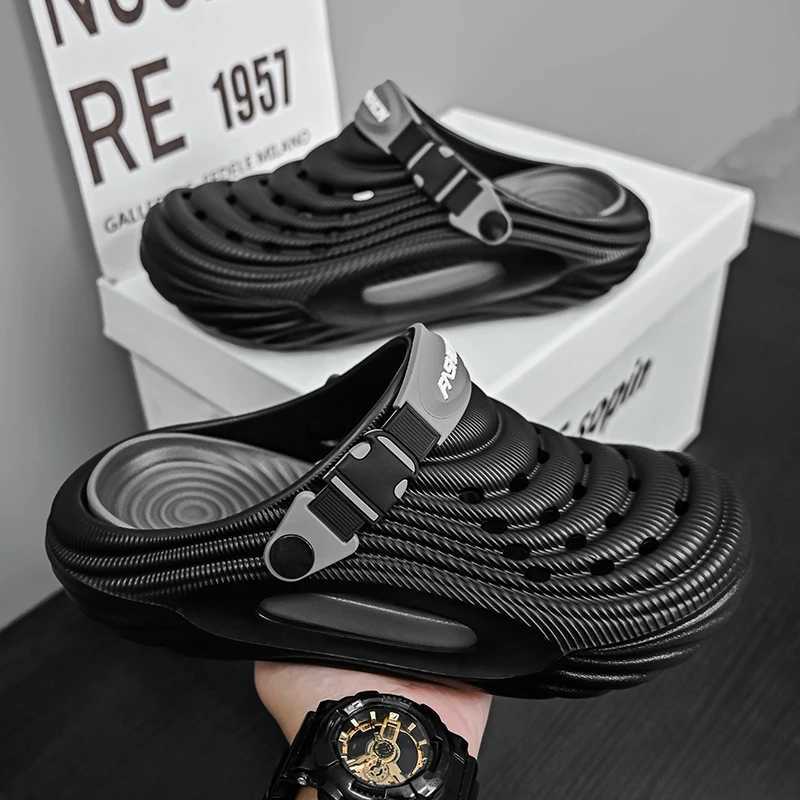 Unisex summer slippers mens platform womens beach sandals outdoor casual N-Slip mens sandalsXJ250401