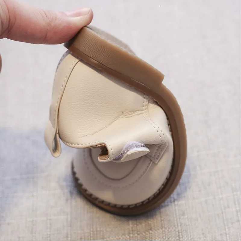 Children Leather Shoes For Boys Girls Kids Casual Flats Boys Sneakers Girls Shoes Toddlers Simple Fashion Soft Spring Autumn NewT251101