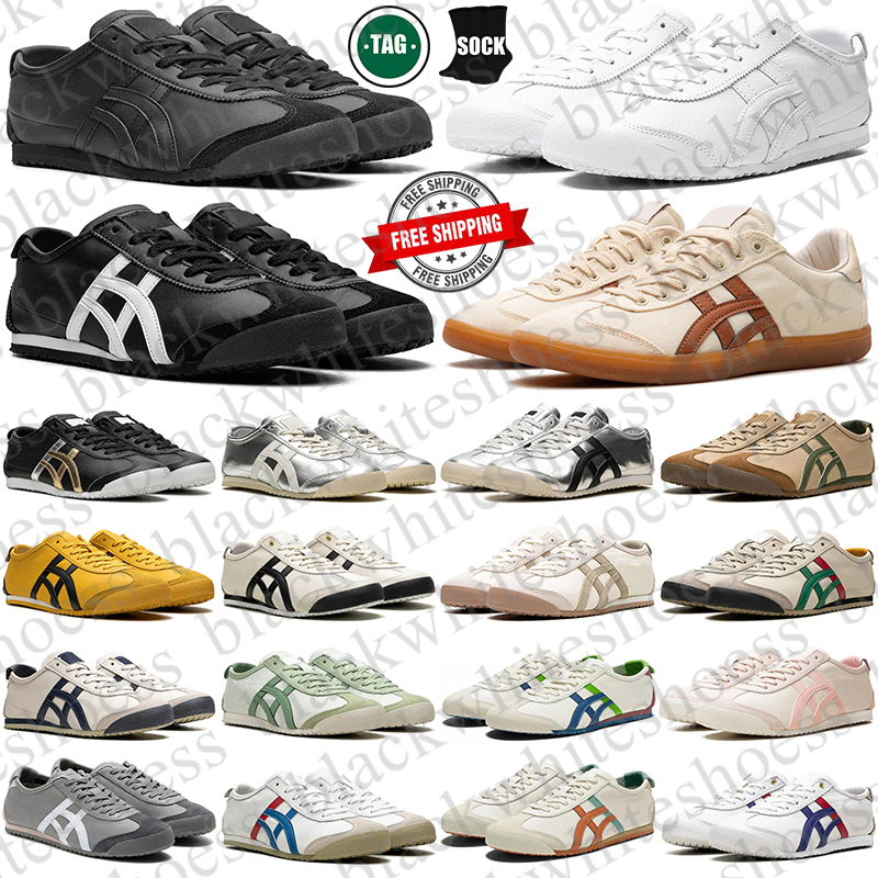 Free Shipping With Box Onitsukas Tigers Tokuten Mexico 66 Designer sneakers Running Shoes trainers for mens womens chaussure Outdoor men Sports runners classic