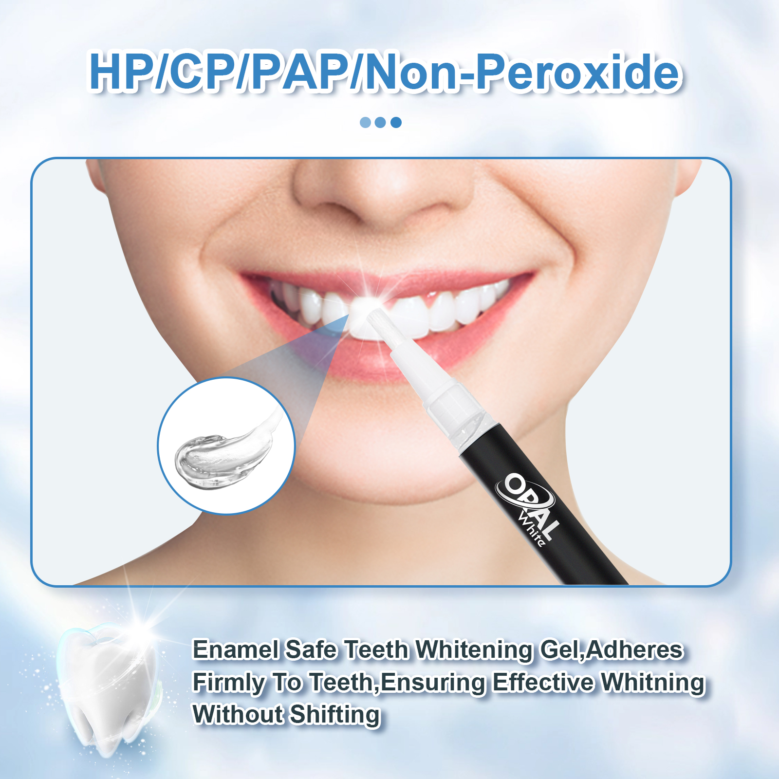VieBeauti Teeth Whitening Pen (3 Pcs), 30+ Uses, Effective, Painless, No Sensitivity, Travel-Friendly, Easy to Use, Beautiful White Smile, Mint Flavor