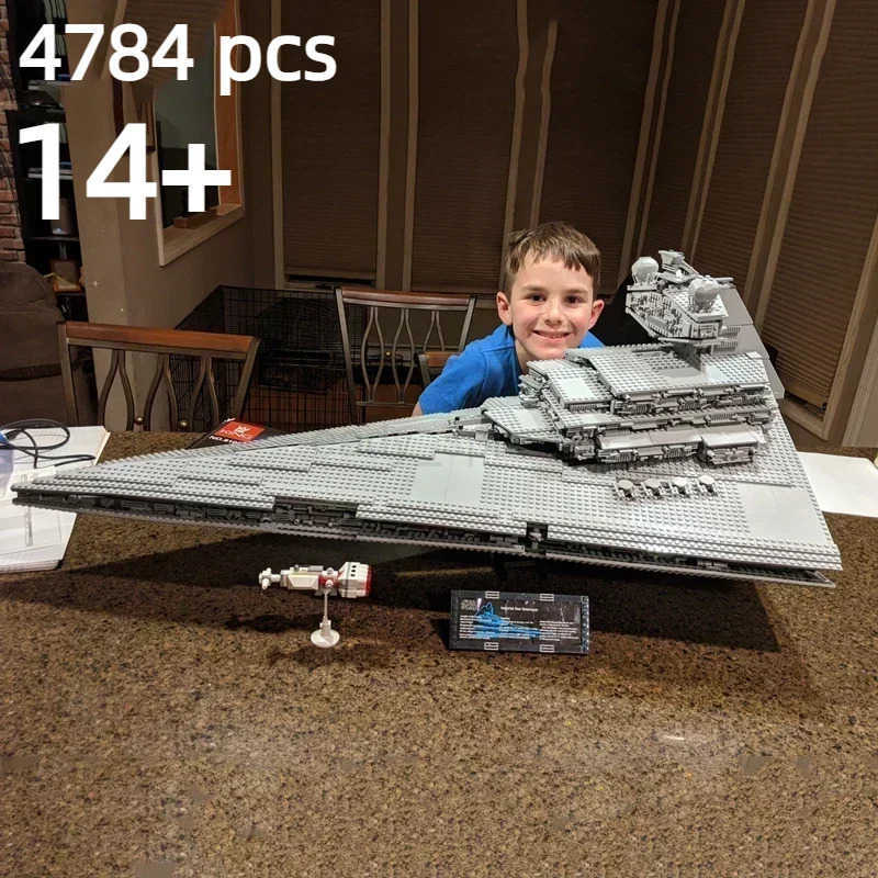 4784PCS MOC 75252 UCS Biggest EmperiAL Destroyer Building Blocks Model Bricks Toys Adults Kids Christmas Birthday Gifts T251101