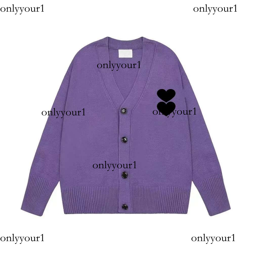 Hot Sales Garcon Unisex Designer Sweater Men Women's Korean Fashion Heart Pattern Round Neck Knitwear Comme Sweatshirts Luxury Brand Commes Desvgarcon Hoodie 2ee