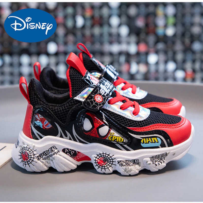 Disney Childrens Casual Shoes Cartoon Sneakers fashion Boys Running Shoes Soft Soles Students Basketball Sport Blue Shoes H251101