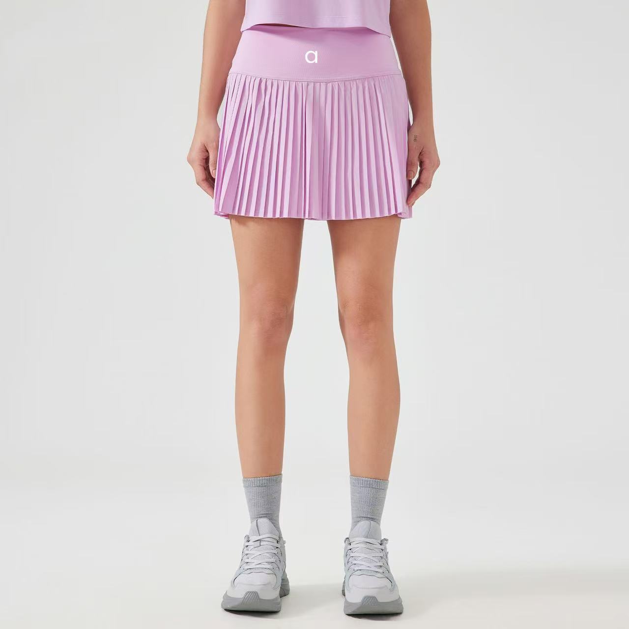 2025-- Pleated Tennis Skirt Lined Skirts With Pockets Perfect for Yoga Running and Tennis Wear High Wasit A line