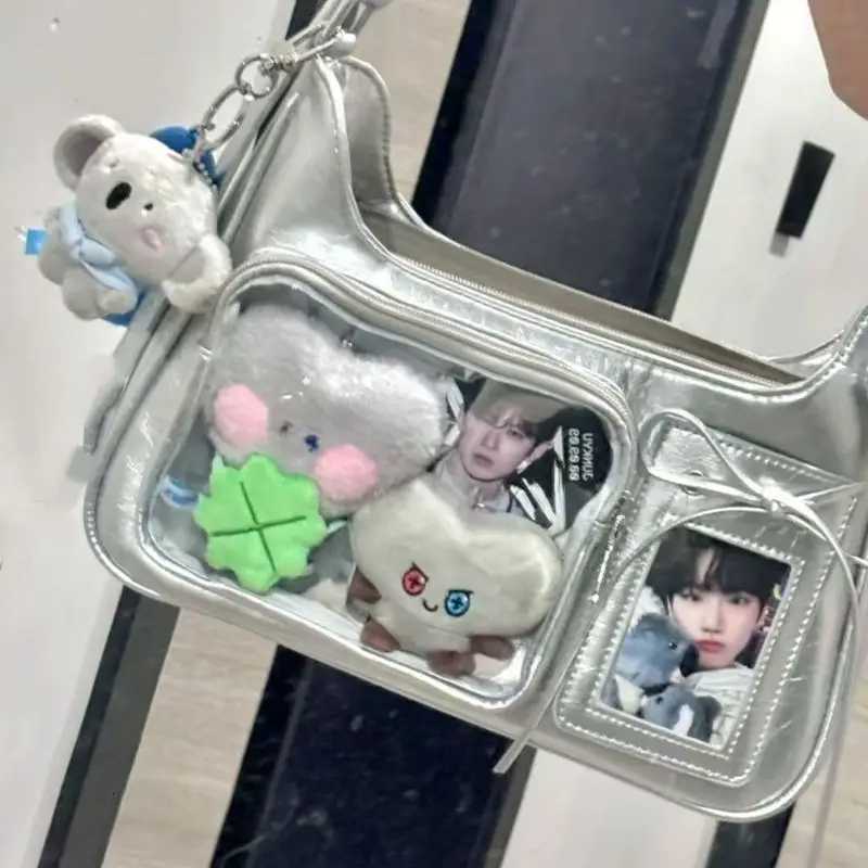 Versatile Small Card Version Itabag One Shoulder Messenger Commuting Bag For Students Anime Design WomenS Crossbody HandbagW251101