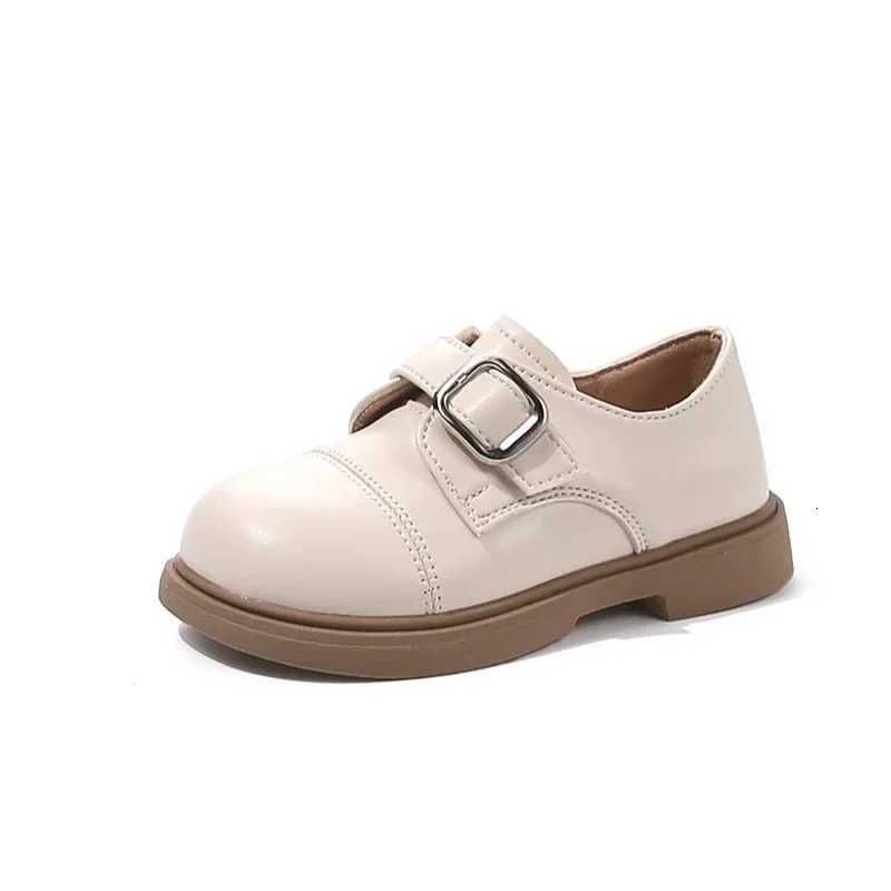 New Childrens PU Leather Shoes Spring Autumn Boys Girls Fashion Casual Mary Jane School Student Loafer Size 2335T251101