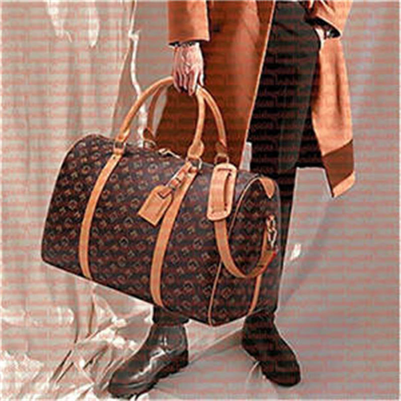 10A Designer bag 55CM Leather designerS men women Duffel Bags Suitcases luggage Sport Outdoor Packs shoulder Travel bags messenger bag Totes bags Unisex handbags