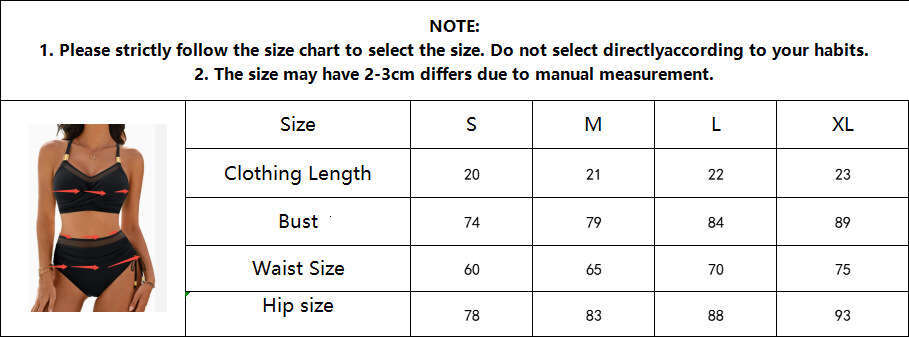 2025 New Fashionable Sexy Mesh Splicing and Gathering, Side Drawstring Design, Split Women's Swimsuit