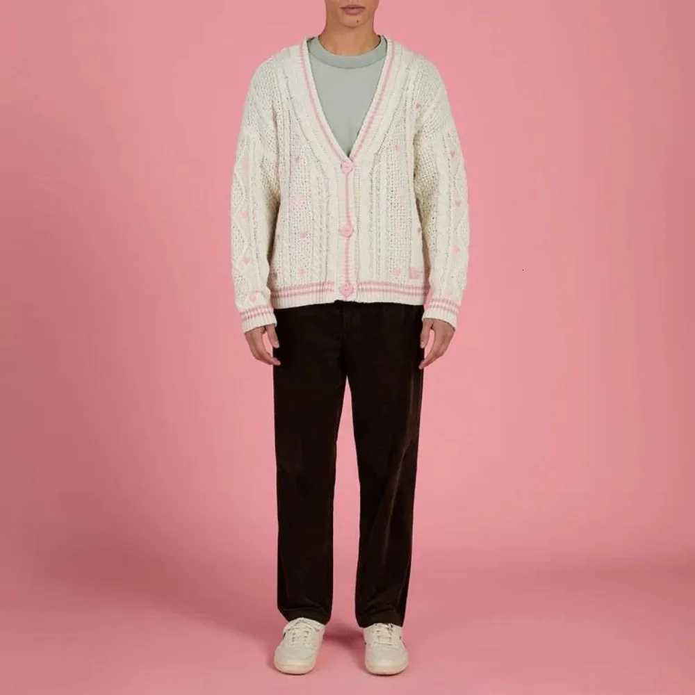 Fansmade Un official Taylors 2025 Lover Cardigan Valentine Gift Pink Knitted Y2K Casual 096T251101