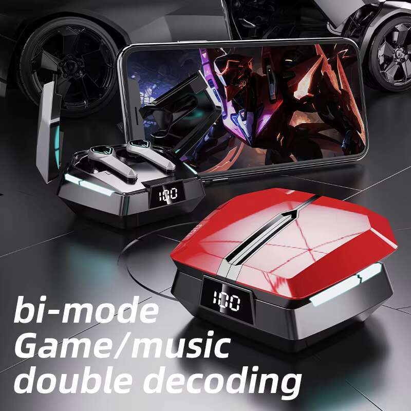 New TWS Gaming Earbuds Cool Scissors Door Esports Wireless Bluetooth Earphones Low Latency Noise Reduction Headphones