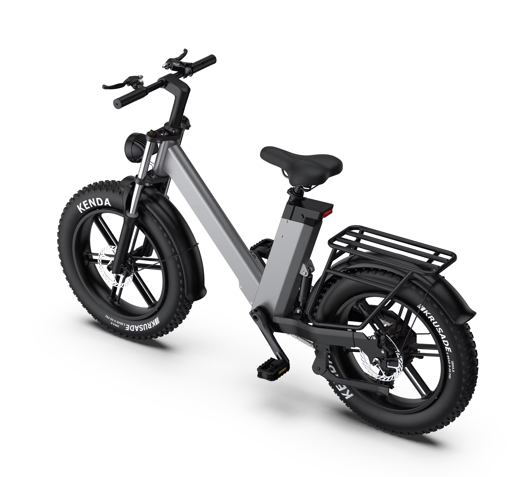 2025 Most Popular City Style 20" Fat Electric Bike USA Warehouse Fat Tire Bike 48V 10AH Removable Battery 500W Bicycle