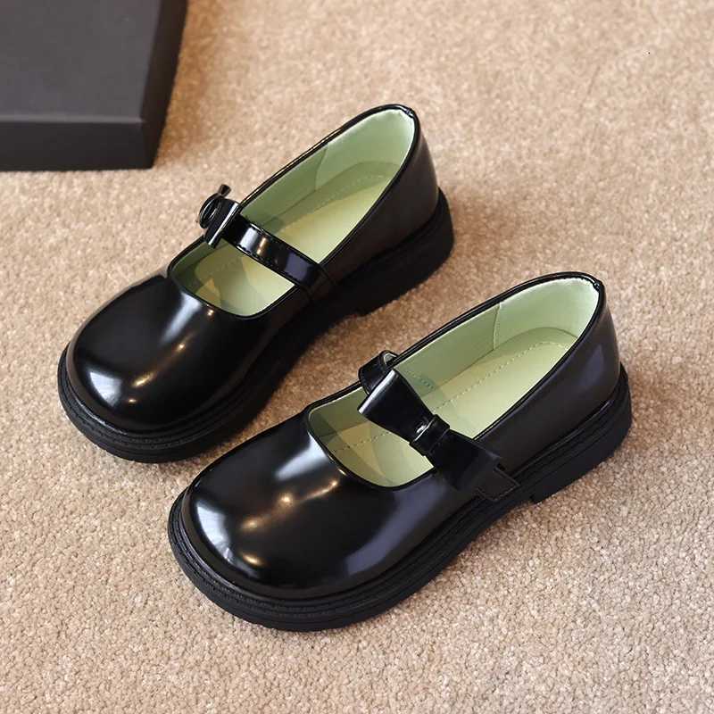 Children Shoes Simple Elegant Soft Soled Princess Shoes Trendy Designer Girl Mary Jane Casual Leather Shoe Zapatos Princesa NiaT251101