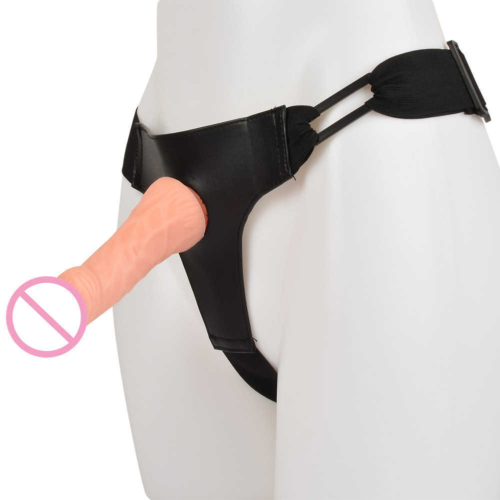 Doon Bullet Head Wearing Simulation dildo Comrades Les Female Masturbation dildo Couple Sex Toys Wearing Pants