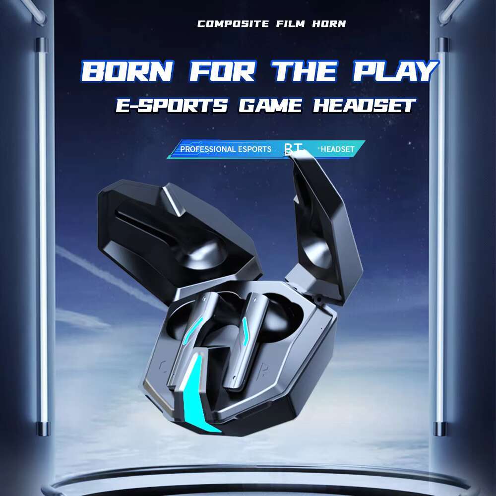 2024 New YW14 Cool Gaming Wireless Earphones Stereo Sound Music In-ear Headset BT5.4 Long Battery Life Headsets