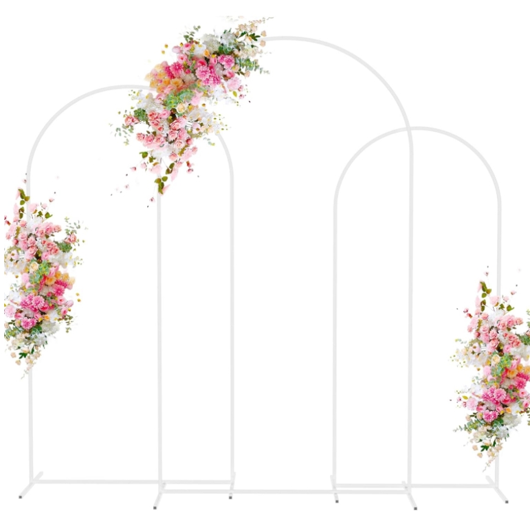Metal Gold Wedding Arch Stand Wedding Arch Frame Backdrop Ceremony Birthday Party Baby Shower Decorations