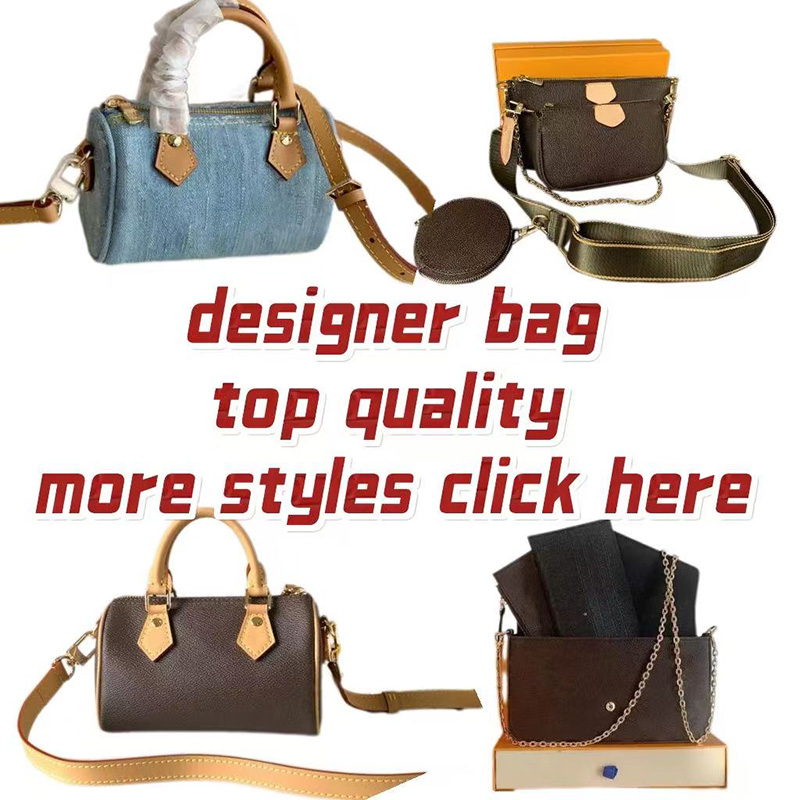 handbag womens tote luxury designer bag shoulder bags purse pink denim bag Sac Luxe portafoglio pochette uomo