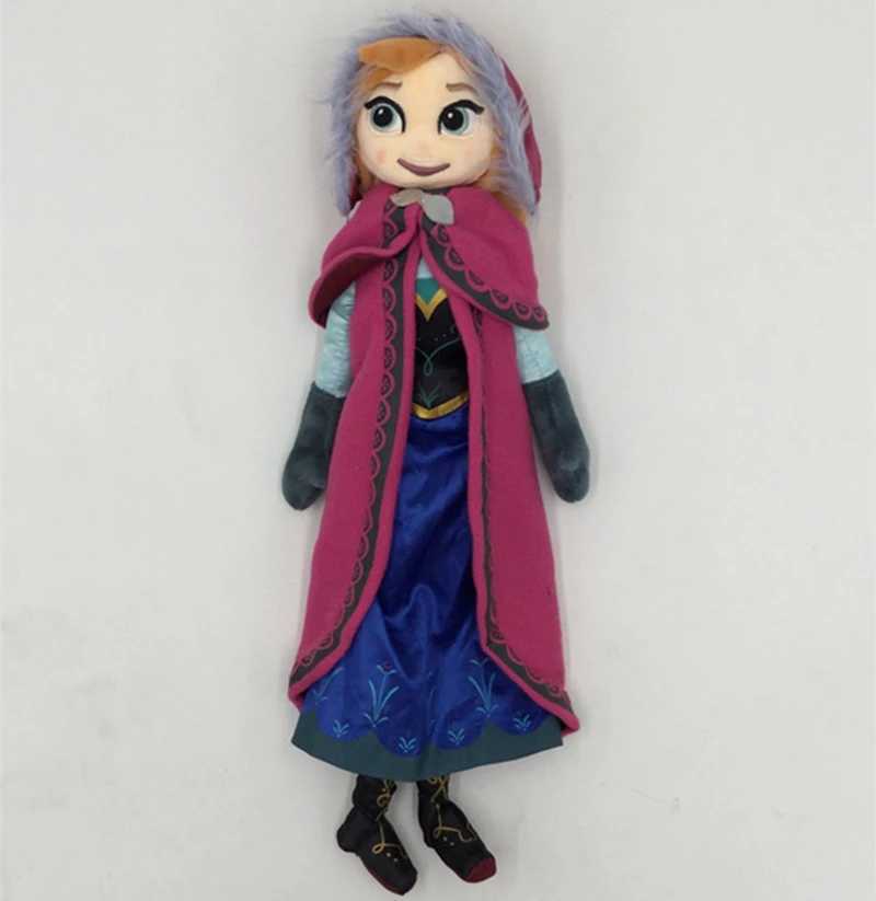 Disney Frozen Olaf Plush Doll Elsa Anna Princess 40CM Stuffed Plush Childrens Pillow Birthday Toy Y250401