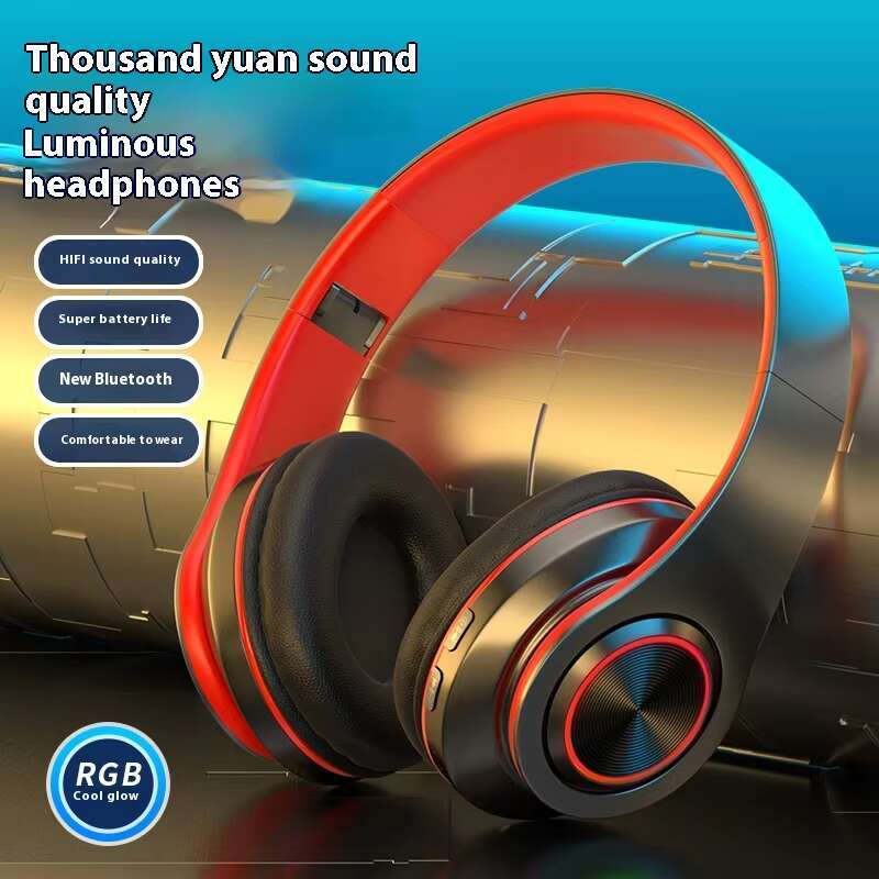 B39 TWS Wireless Sports Headset Cool Luminous Bluetooth Technology ANC Stereo Channels for Mobile Gaming Aviation DJ Use P47M