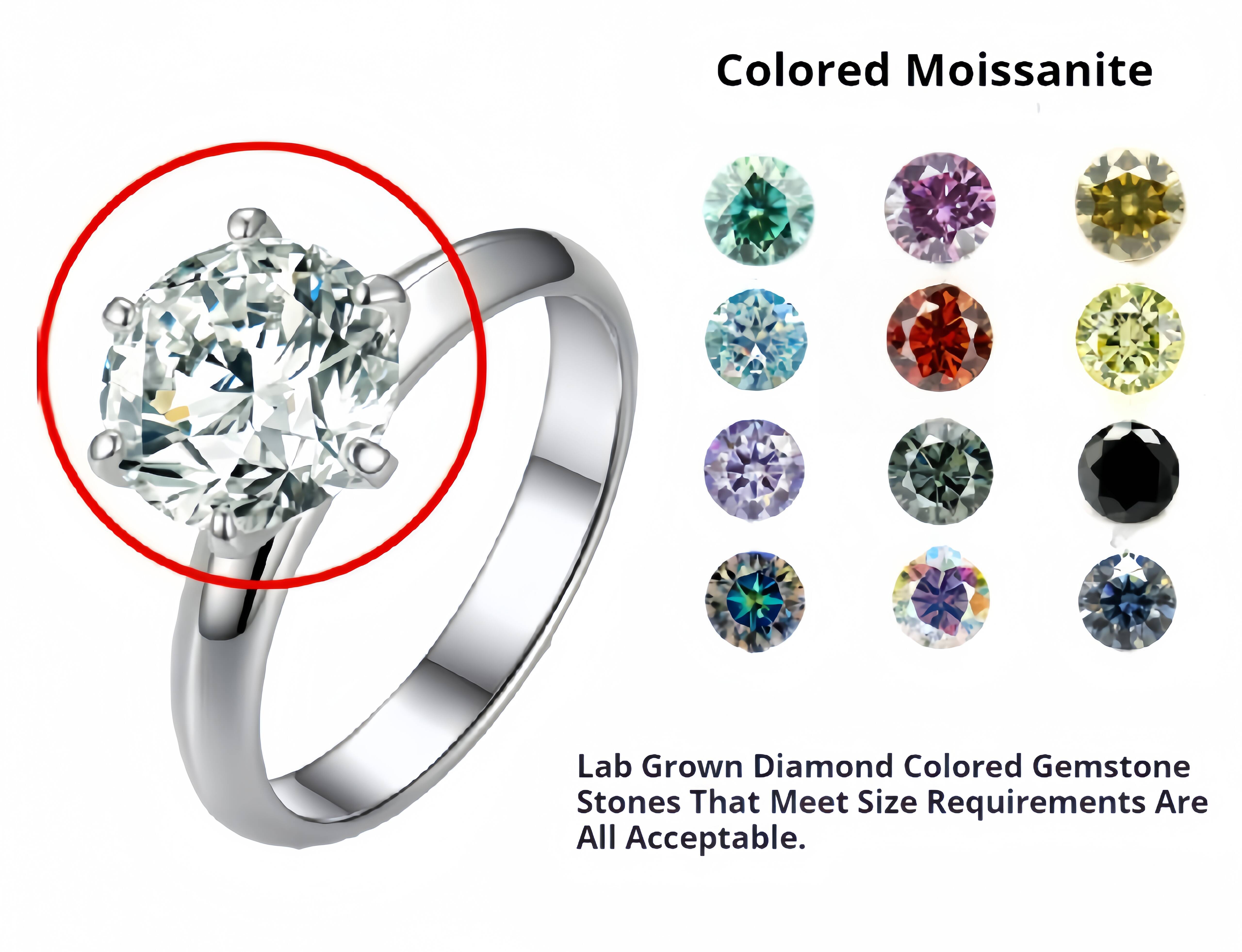 Four Leaf Clover Moissanite Necklace 925 Silver Rhodium Plated Link Chain Fashion Pendant for Women GRA Certificate