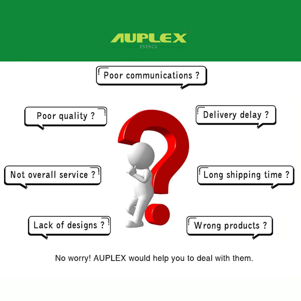 Auplex Charcoal Stove Series Outdoor Kitchens Backyard Grills Parties Steak Garden Oven with Cooking Pizza Stone Ceramic