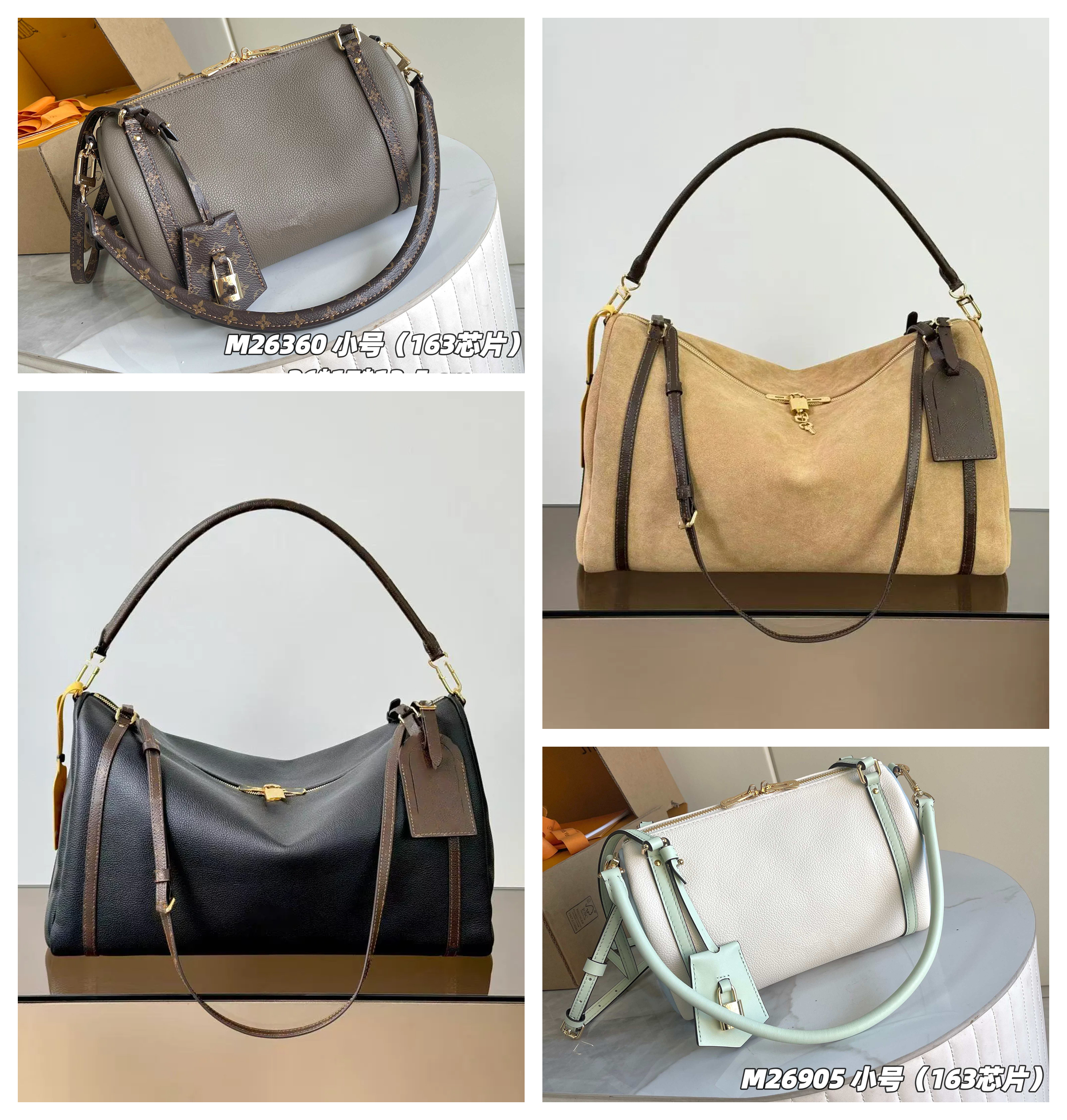 10A Mirror Quality Luxury bag handbag tote Fast Travel Shoulder Designer Suede Genuine Leather Crossbody Bag Handbag Zipper Express Travel bag Keepall bag 02