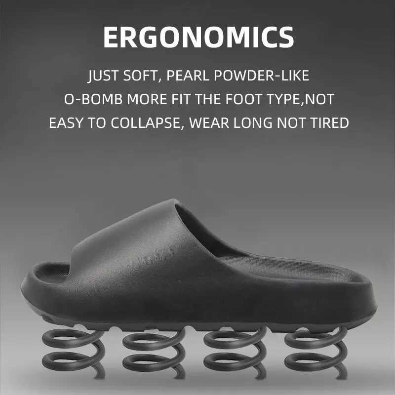 Vanmie Thick Bottom Casual Innovative Design Shoes Mens EVA Soft Bottom Lightweight Home Sliding Cloud Sliding Block Z250401