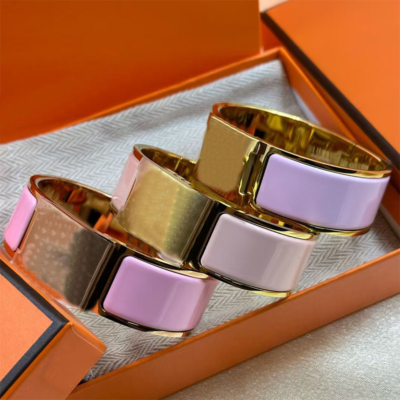 Fashion Classic H Bracelet Brand Matte Stainless Steel Cuff Bracelet High Quality Stainless Steel Designer Bracelet for Men and Women