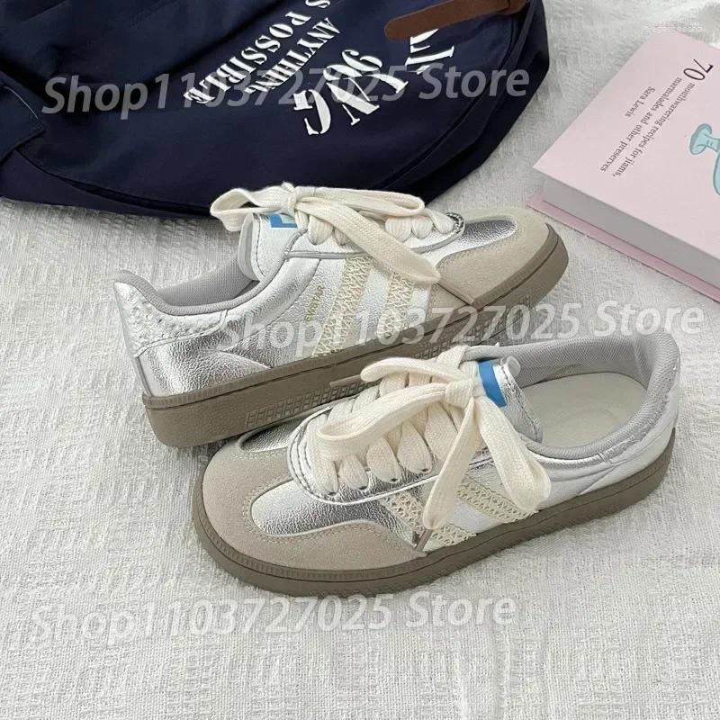 Casual Shoes Woman 2025 Trend Sneakers Comfortable Lace Up hot Flats Tennis Shoe Breathable Walking Jogging Zapatillas De Mujer