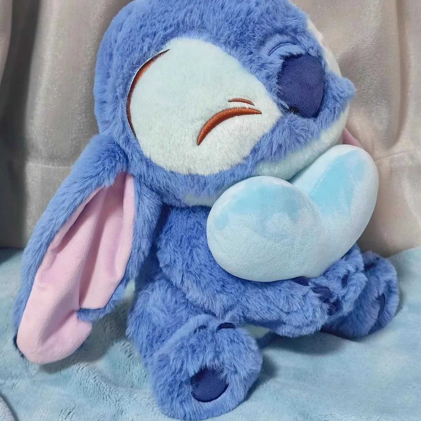 Disney 25-40CM Disney Plush Doll Sewing Lilo Doll Cute Duck Sewing Plush Filling Toy Animation Soft Filling Kawaii Childrens Birthday Gift Y250401