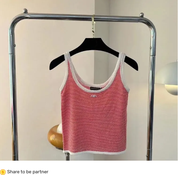 Women Tank Top Womens Tees Luxury Tshirts Pullover Women's Tanks Knitted Vest Sleeveless Sweater Tank Top 2025