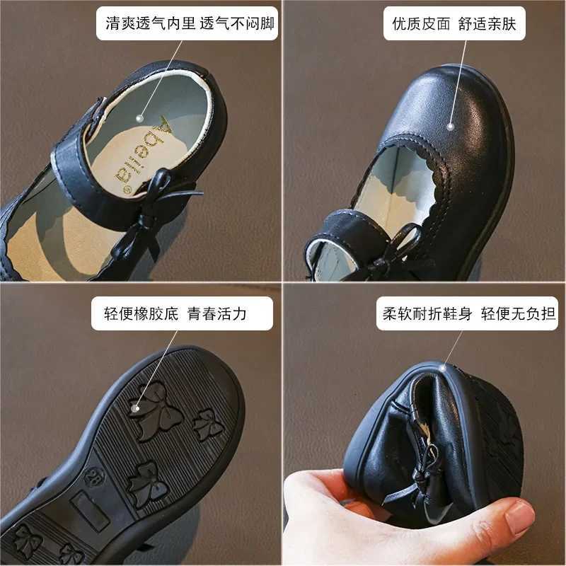 Girl Leather Shoe New Best Soft Sole Girls Shoe Classic Girls Party Shoes Flower Kid School Shoes Performance Shoes Kids SneakerT251101